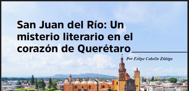 CroniMex's tweet photo. ¿Sabías que en 1987 San Juan del Río fue la capital mundial de la novela negra?
Se llevó a cabo el II Congreso Internacional de Novela Policiaca en el exconvento de Santo Domingo convocado por Paco Ignacio Taibo II. Leelo en el Crónicas Mexicanas No. 7: https://t.co/ff2MYvK3d4 https://t.co/3NGfH77BUF