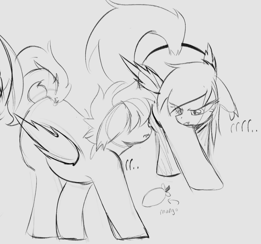 getting competitive over the last mango..