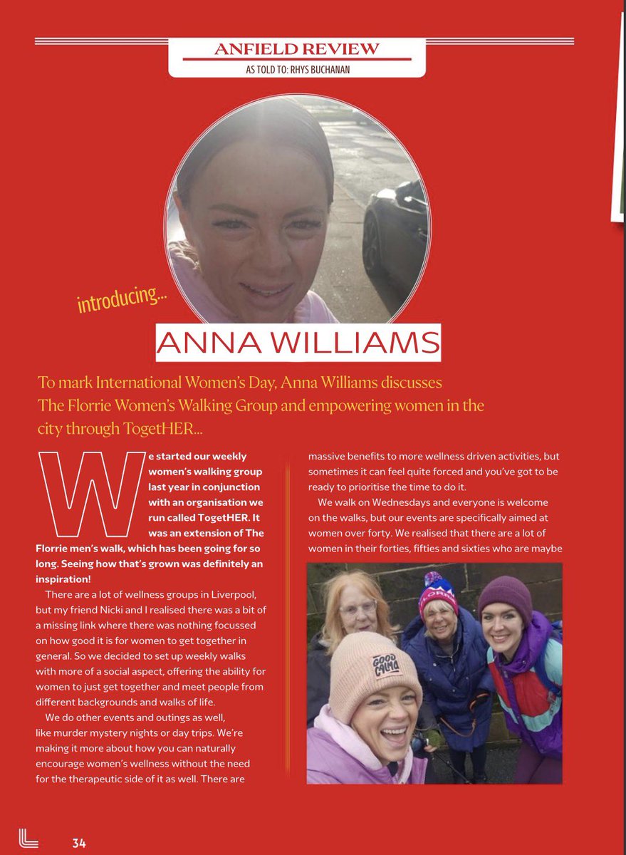 Florrie Mens Well Being Walk tweet media