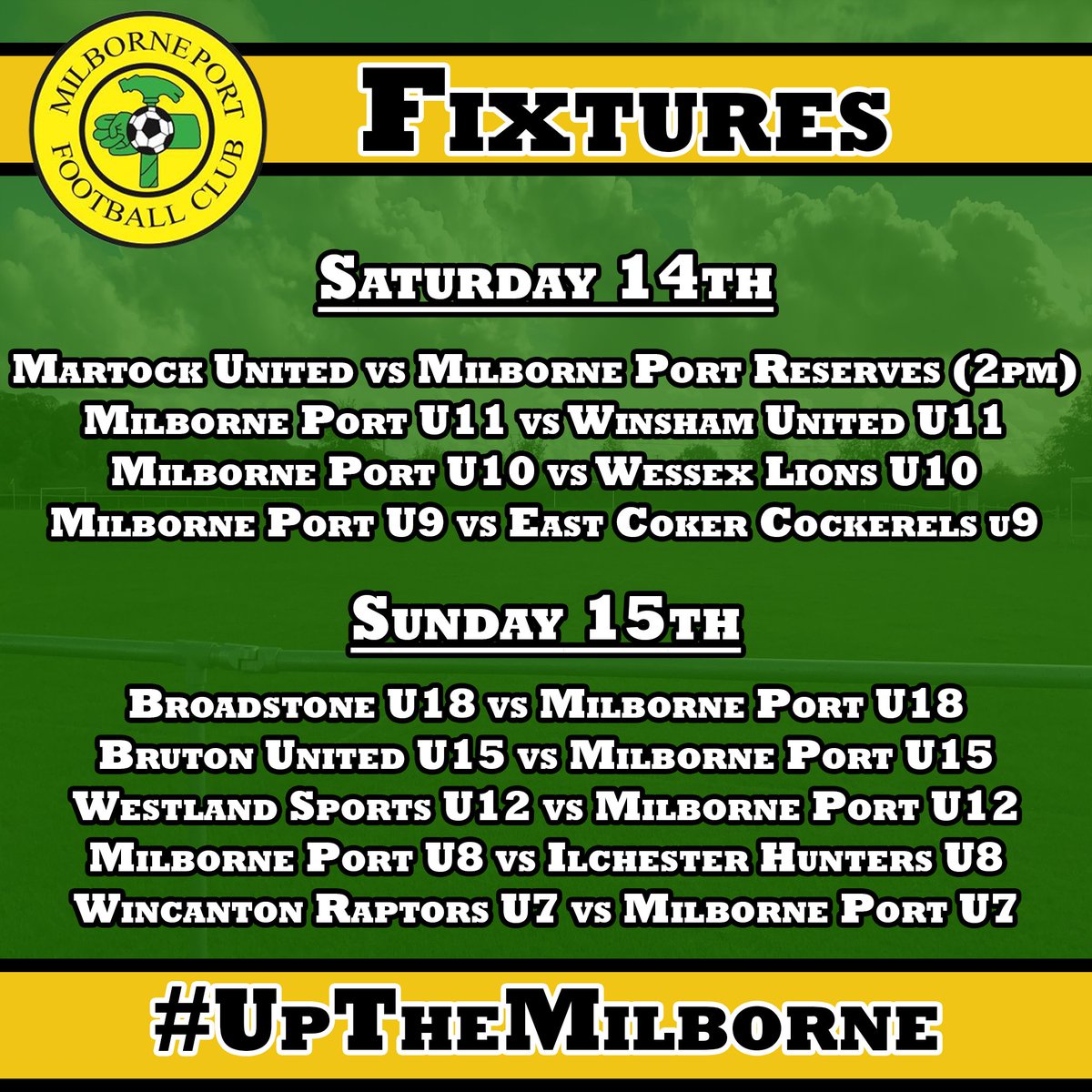 Milborne Port FC tweet media