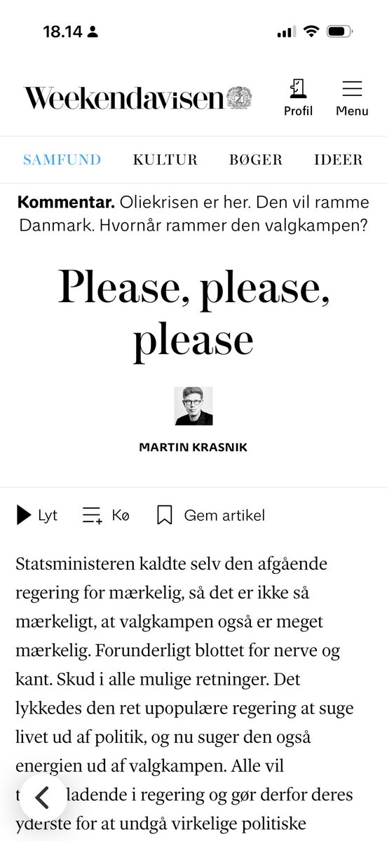 NielsME's tweet photo. Er der nogen, der fortæller Weekendavisen om elbiler? https://t.co/2Io9Yy3EQl