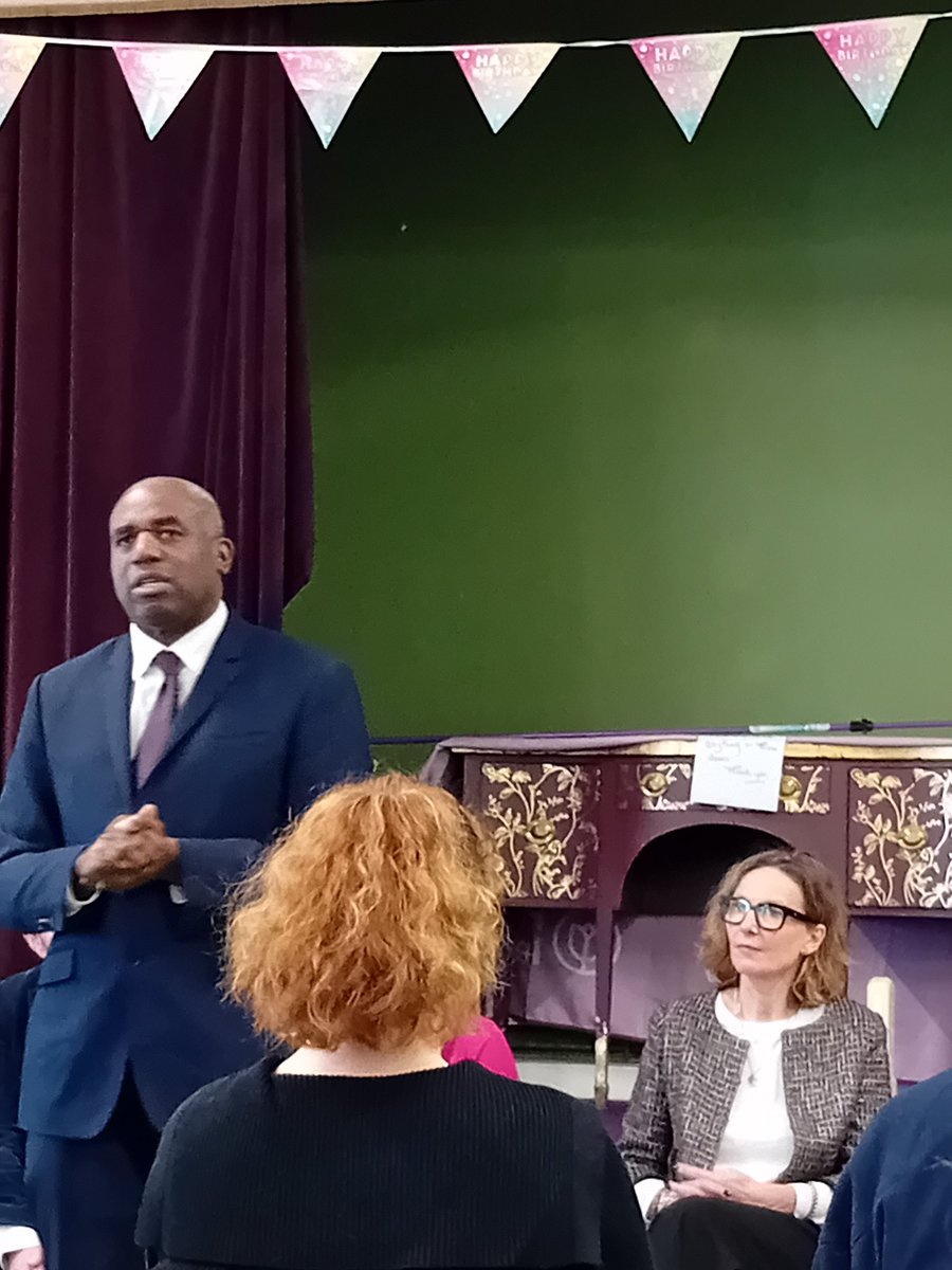 SteveMonLabour's tweet photo. Inspiring talk by @DavidLammy and a quick chat about Peterborough. https://t.co/BHcYQdILV1