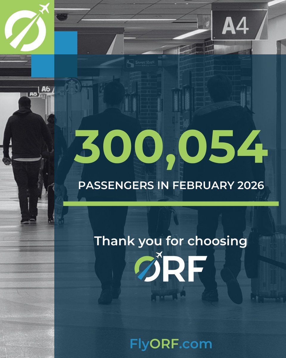Norfolk International Airport tweet media