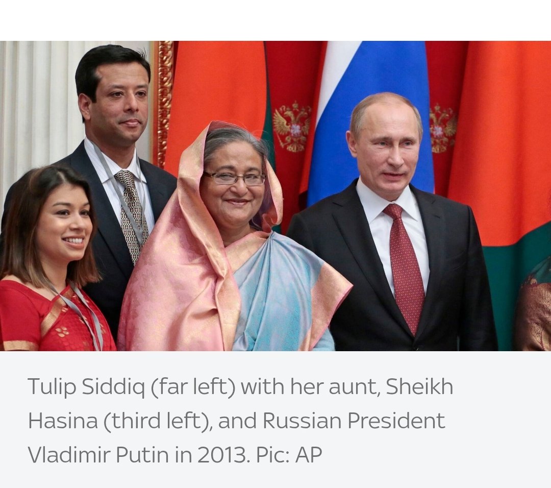 Funny how Labour want to follow international law everywhere except the Tulip Siddiq case in Bangladesh.