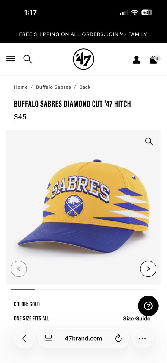 bmitchell04's tweet photo. @47brand how do I get this @BuffaloSabres hat in Canada? I need it. https://t.co/YI9CylRe9o