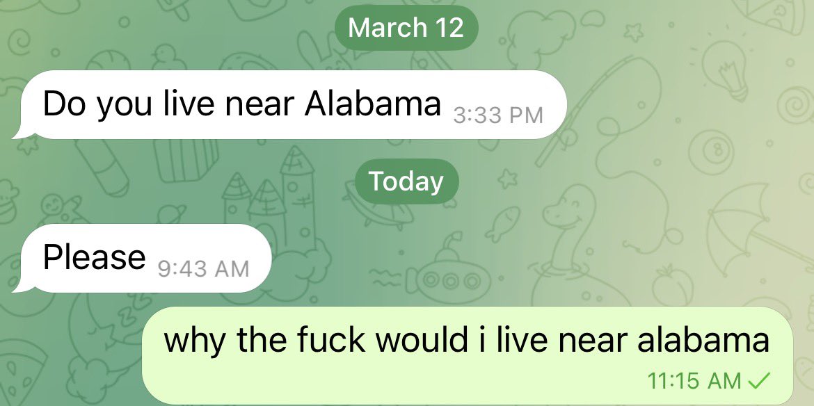 betteralquis13's tweet photo. whoever said there’s no such thing as stupid questions never talked to a man from this app https://t.co/JDbQGuuflJ