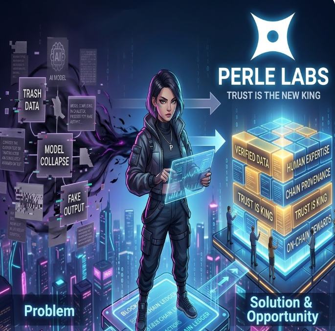 🇻🇳AI "HỌC DỐT" VÌ DỮ LIỆU RÁC – CƠ HỘI NÀO CHO ANH EM? 💎

Nghe CEO Perle Labs chia sẻ về tương lai AI, Mỹ có một suy nghĩ thế này: 

Cuộc đua AI giờ k còn là ai nhiều máy tính mạnh hơn nữa, mà là ai có dữ liệu sạch và tin cậy hơn.

Anh em hình dung nà, AI giờ