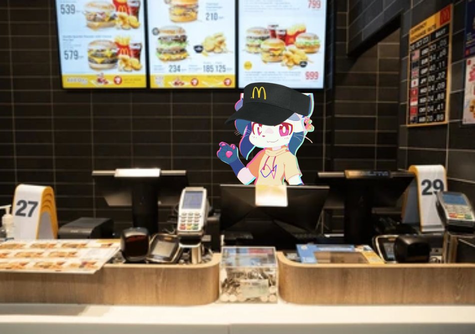 ...
In lighter news, Tetra found putting the fries in the bag
As it turns out doing nothing all day don't pay shit.