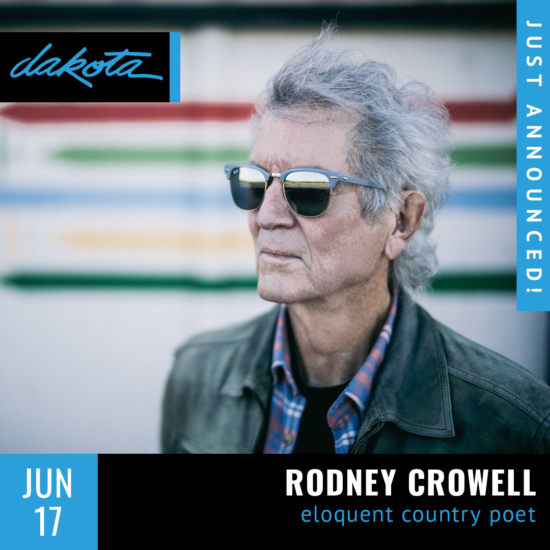 DakotaMpls's tweet photo. 📣5 New Shows On Sale Now! Classic American Rockers, Women Who Cook, @TheNewStandards, Inara George, Rodney Crowell. https://t.co/vSxXiPqsii https://t.co/EvtTk23kdX
