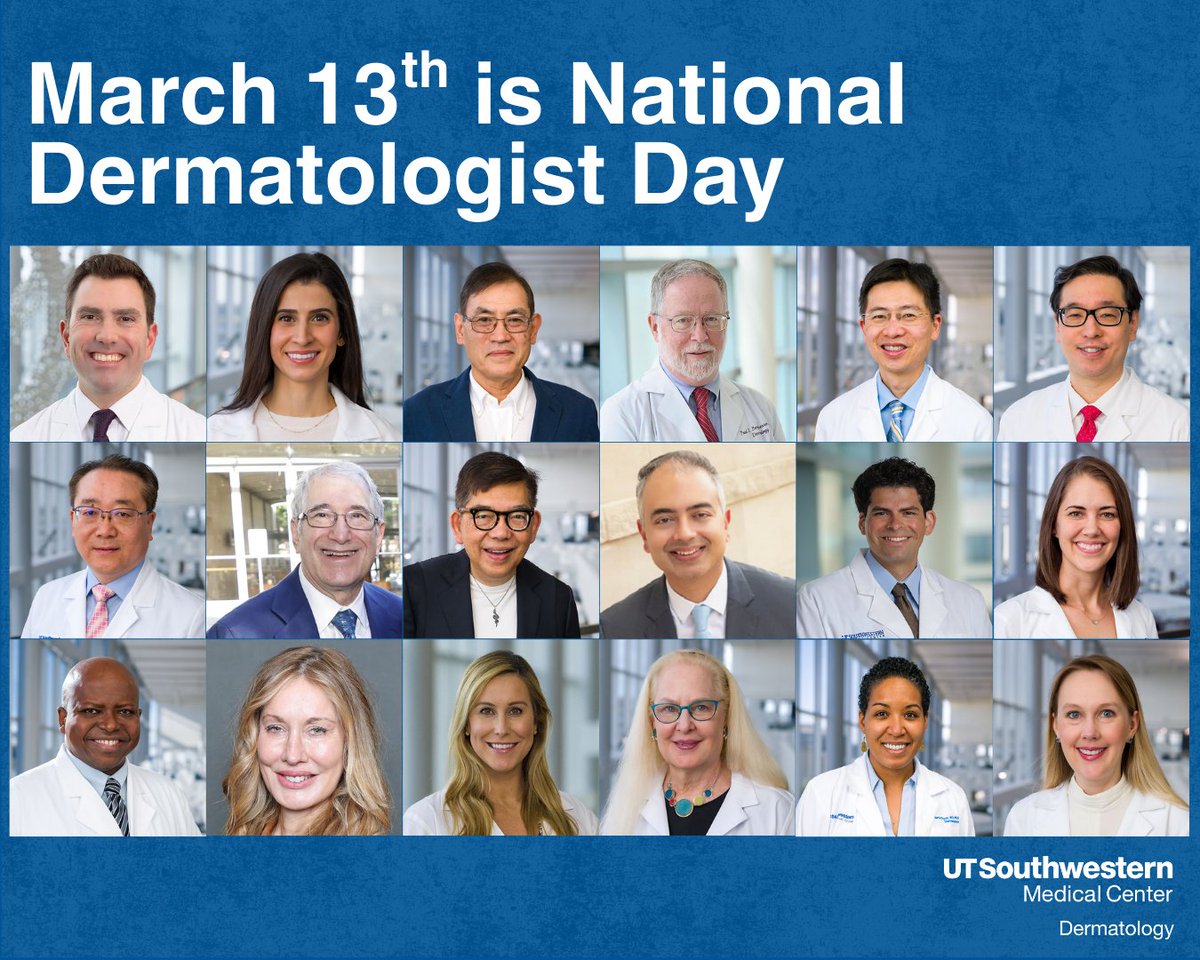 UTSW Dermatology tweet media