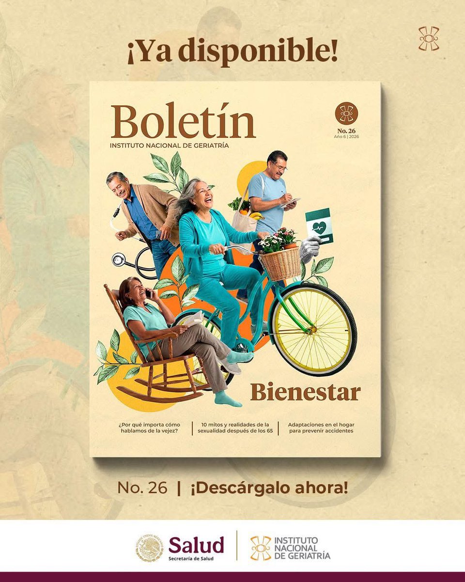 Instituto Nacional de Geriatría - México tweet media