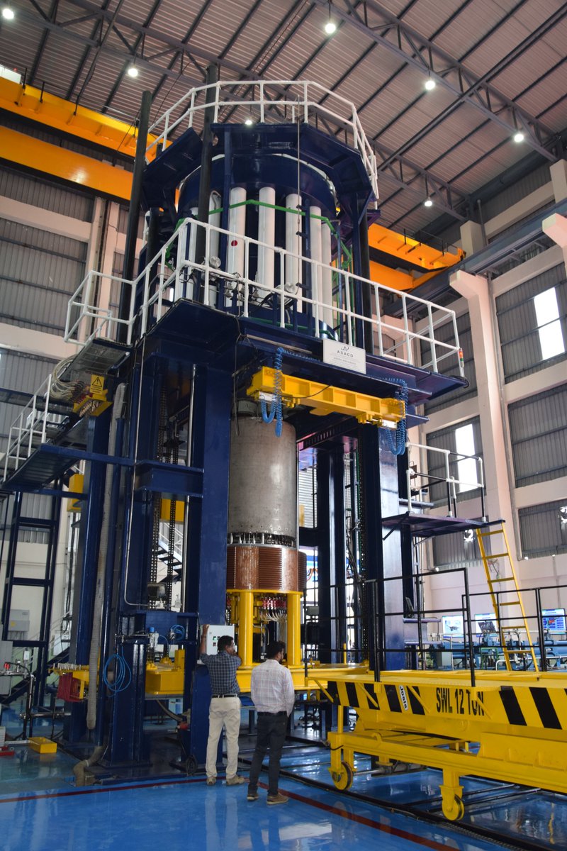 NewsIADN's tweet image. #HAL (Nasik) has commissioned a Hot Isostatic Pressing (HIP) facility for LCA #Tejas Mk-1A program.