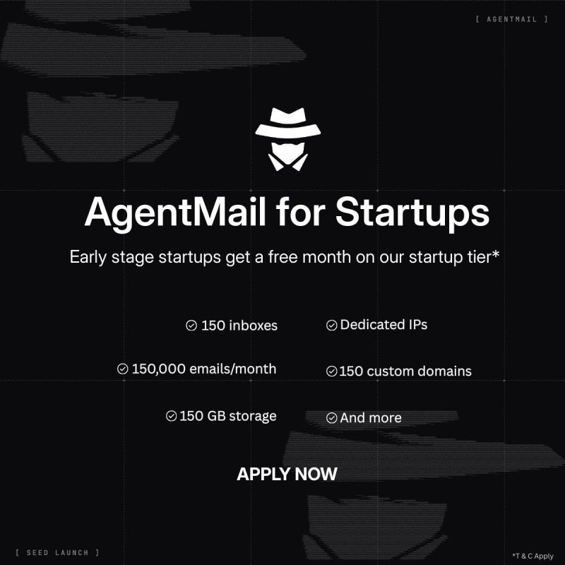 AgentMail (YC S25) tweet media