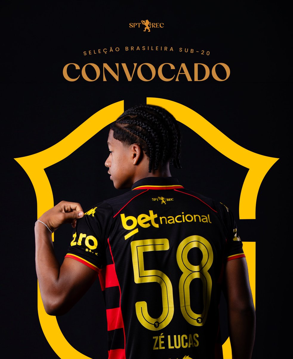 Convocado! 🦁🇧🇷 O nosso garoto foi convocado pela primeira vez para a Seleção Brasileira sub-20, depois de diversos chamados e conquistas pela categoria sub-17. Temos muito orgulho de você, Zé Lucas. Parabéns!