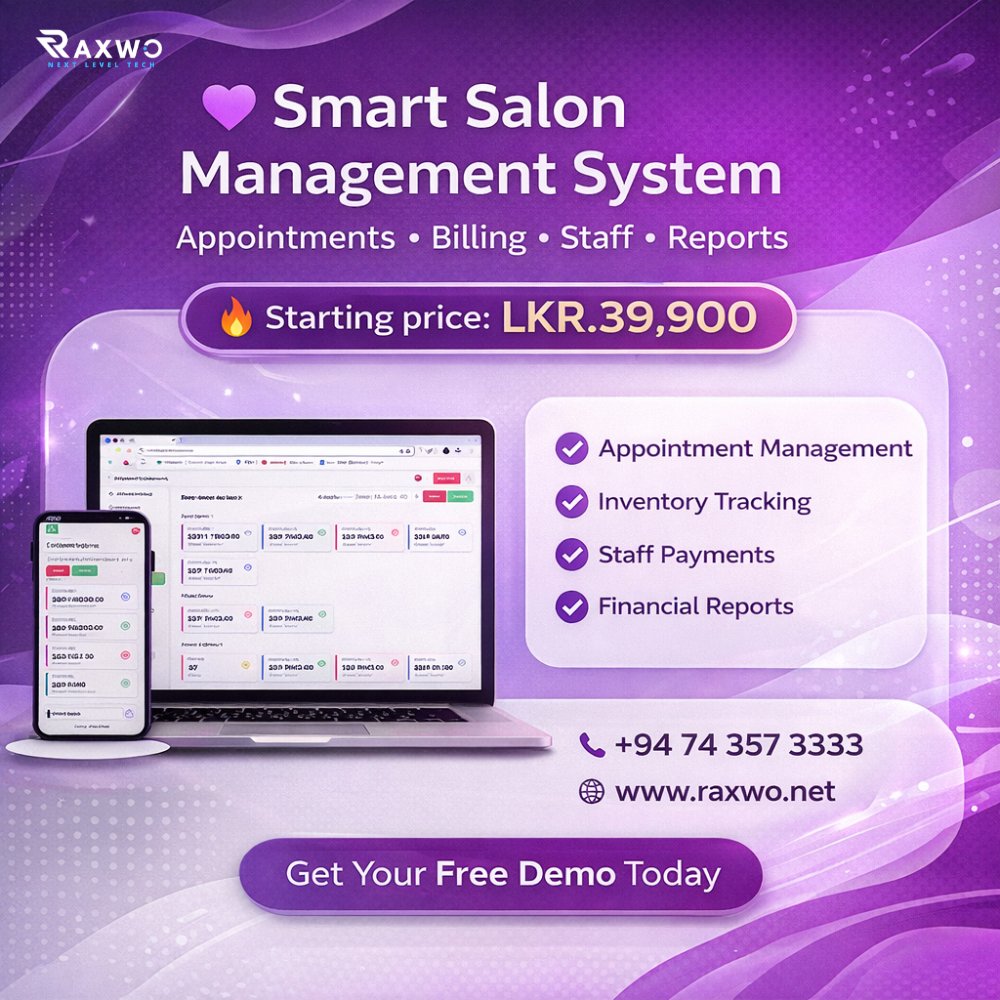 Raxwo (Pvt) Ltd tweet media