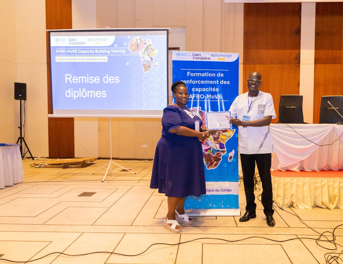 OMS_Afrique's tweet image. Transformer les données en action est essentiel pour bâtir des programmes de #vaccination plus efficaces.

La formation en français sur les études d’efficacité vaccinale s’est achevée. Elle complète ainsi la série régionale de formations du réseau #AfricaMoVE, après les sessions