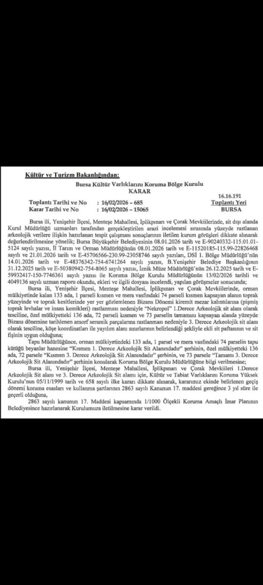 Yenişehir Çevre Platformu tweet media