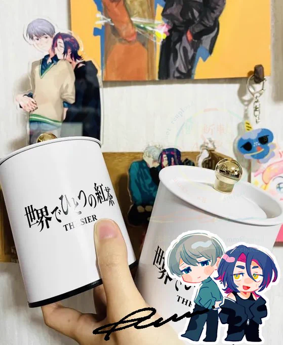 #手のひらの天国 連載前なのに作ったイメージ紅茶 紅茶言葉が可愛い