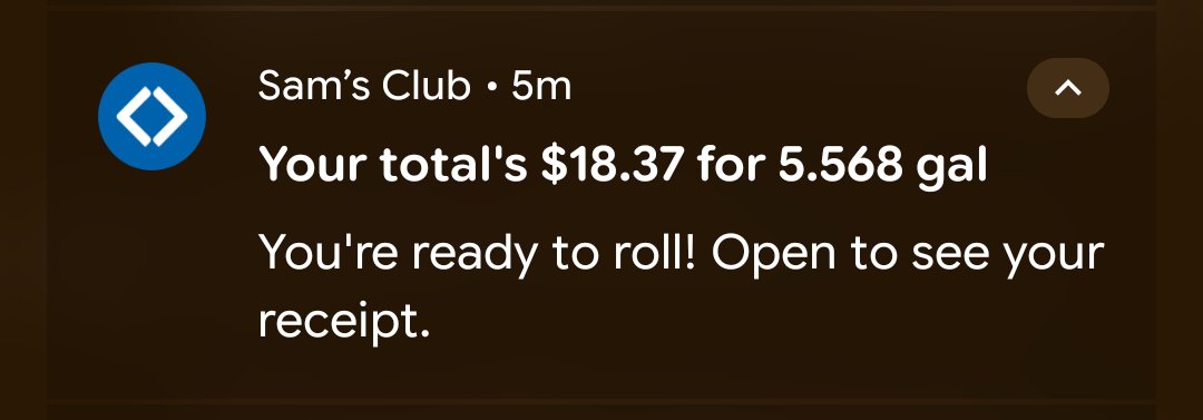 I might go for an EV, ngl. This was for a quarter of a tank 🫪