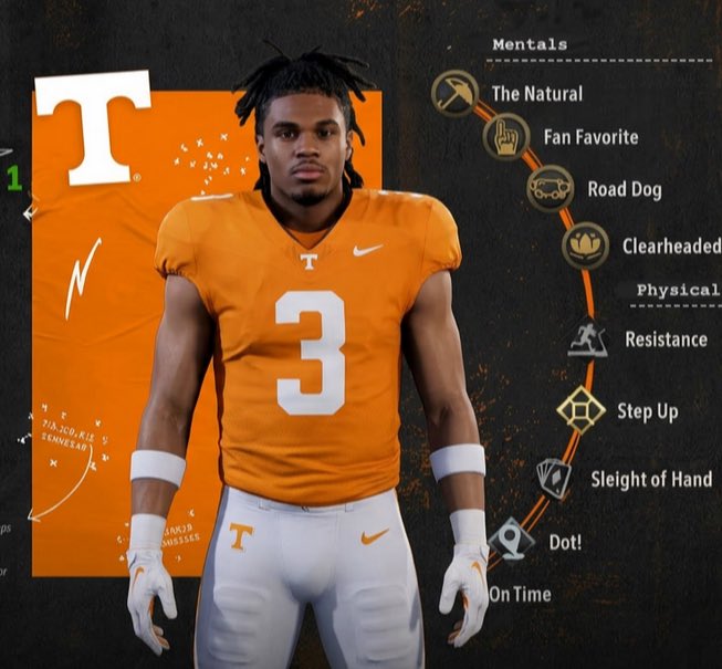 mithrxs's tweet photo. @CatholicPacman @GOBUCKSLSLL True Likeness™ for Jermod McCoy 🔒

—
Details that stand out:

- lean press-corner build

- correct arm length / frame

- realistic above-knee pad fit

- accurate helmet + visor combo

Notice the stance too — that long-armed press alignment.

CB1 energy. 🟠⚪️ https://t.co/7IKkmOq3zg