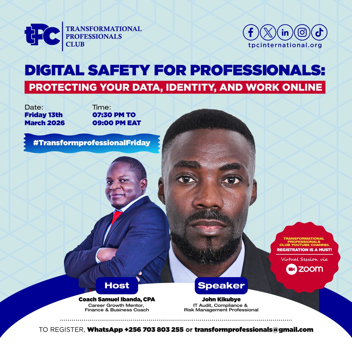 Coach Samuel Ibanda, CPA tweet media