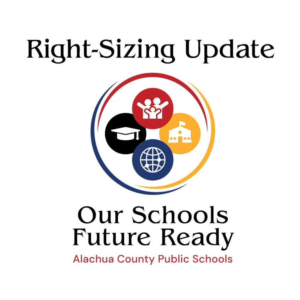 AlachuaSchools's tweet photo. Right-Sizing Our Schools: An Update

SBAC has approved a right-sizing plan to address declining student enrollment and ensure resources are focused on strong educational programs and modern facilities.

Read the full message at https://t.co/IQIT8GFdEd https://t.co/o9XSt0GBU6