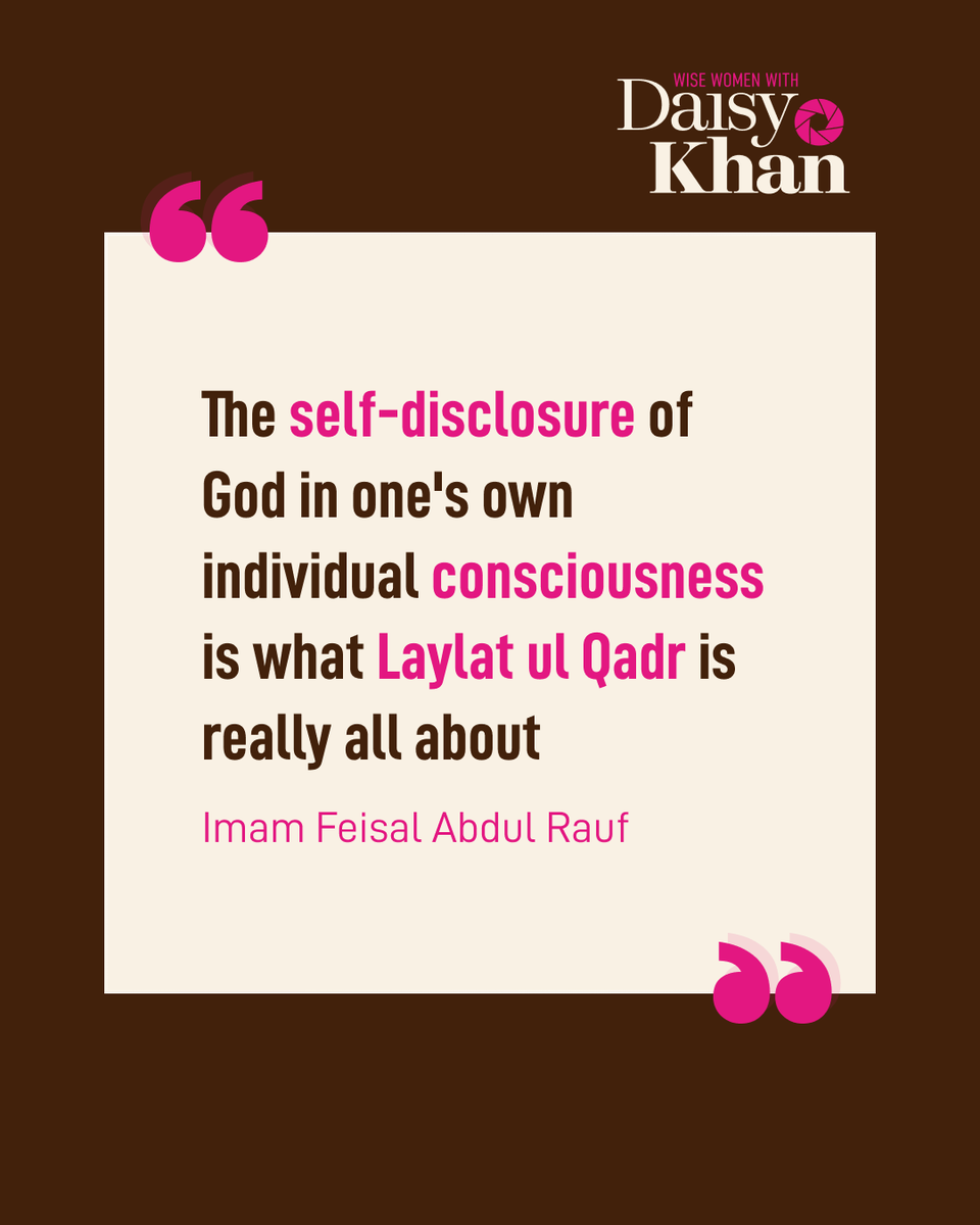 Dr. Daisy Khan tweet media