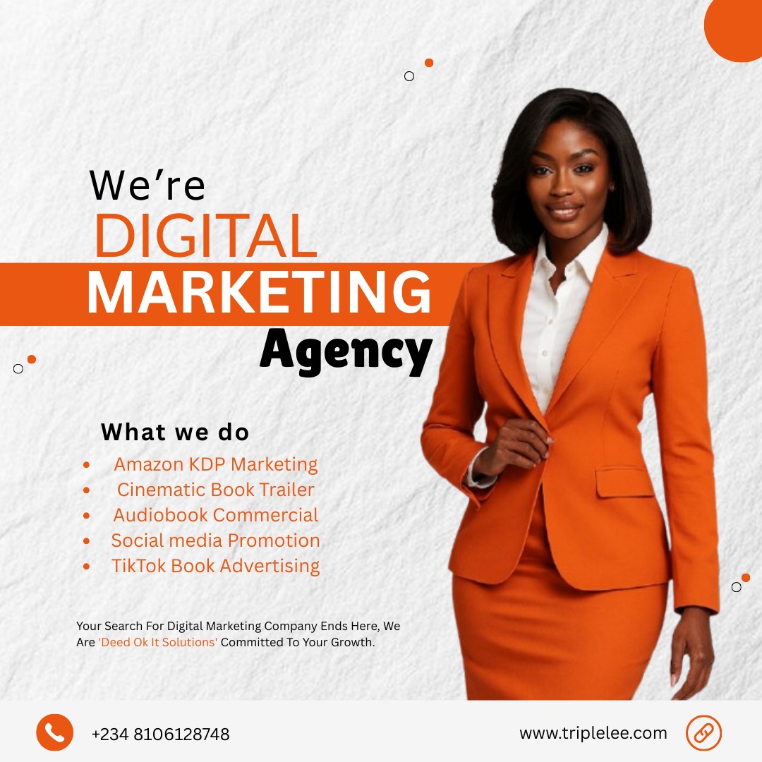 UtibeAbasiEkpo9's tweet image. Stop the scroll with high-end visuals. ⚡️
Specializing in:
• Amazon KDP Marketing
• Cinematic Book Trailers
• Social Media Promotion
• Audiobook Commercials
Your search for a premium designer ends here.

DM to get started! 📥
#DesignSkills #MarketingAgency #GraphicDesigner