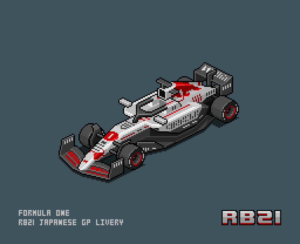 Vincewatcher's tweet photo. Pixel F1 special livery
RB21 🇯🇵  MCL39 🇬🇧 C42 🇦🇿 FW47 🇺🇸 

#F1 #pixelart https://t.co/OsOLDTrUuA