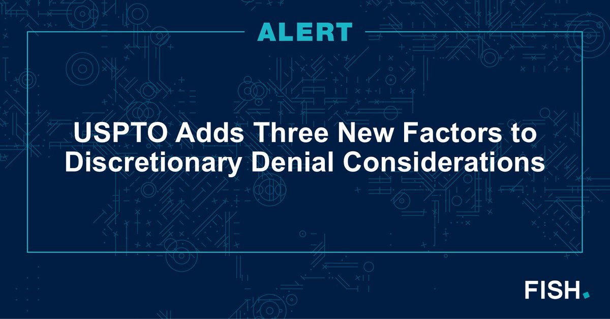 Fish & Richardson tweet media