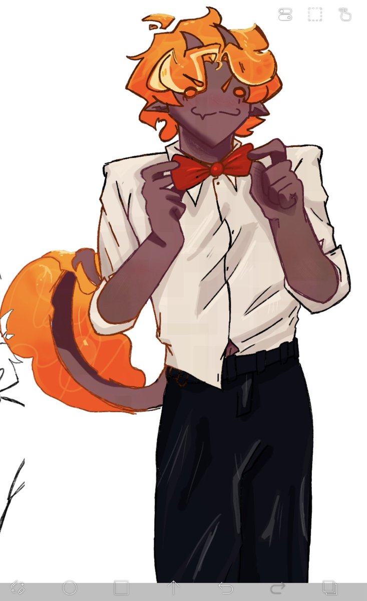 UN MINI DOODLE DEL SEÑOR VOID!
Se esta alistando para su gran debut en los streams despues de su semanita de descanso>:D!
.
.
#Magmaboifanart