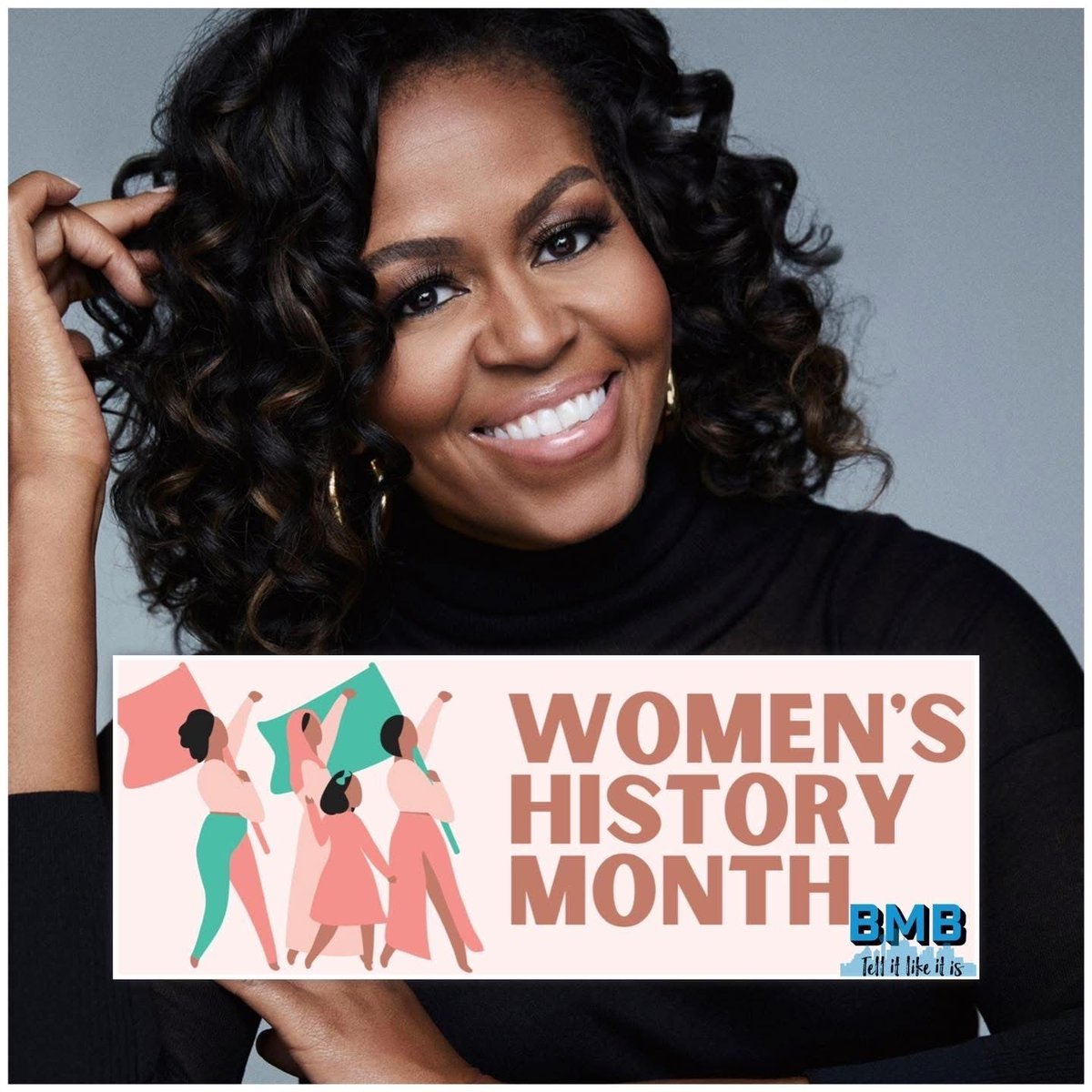 BmbEmpower's tweet image. BMB Empower Network Celebrates Women History Month: Our forever First Lady Michelle Obama! The first African American First Lady of the United States of America! Much Luv ❤️ &amp;amp; Respect ✊🏾 to this Queen! 
#WomensHistoryMonth #firstlady #MichelleObama #Luv #respect