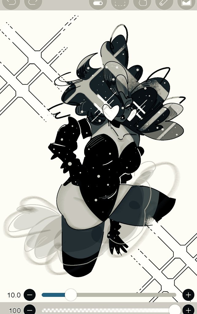 NormalSamsung's tweet photo. Wtv i was trying to do here???
Ig new oc noname, she likes hearts🤍🤍🤍 https://t.co/YgTj79mTs1