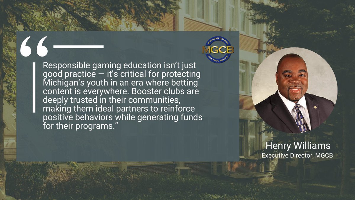 Michigan Gaming Control Board tweet media