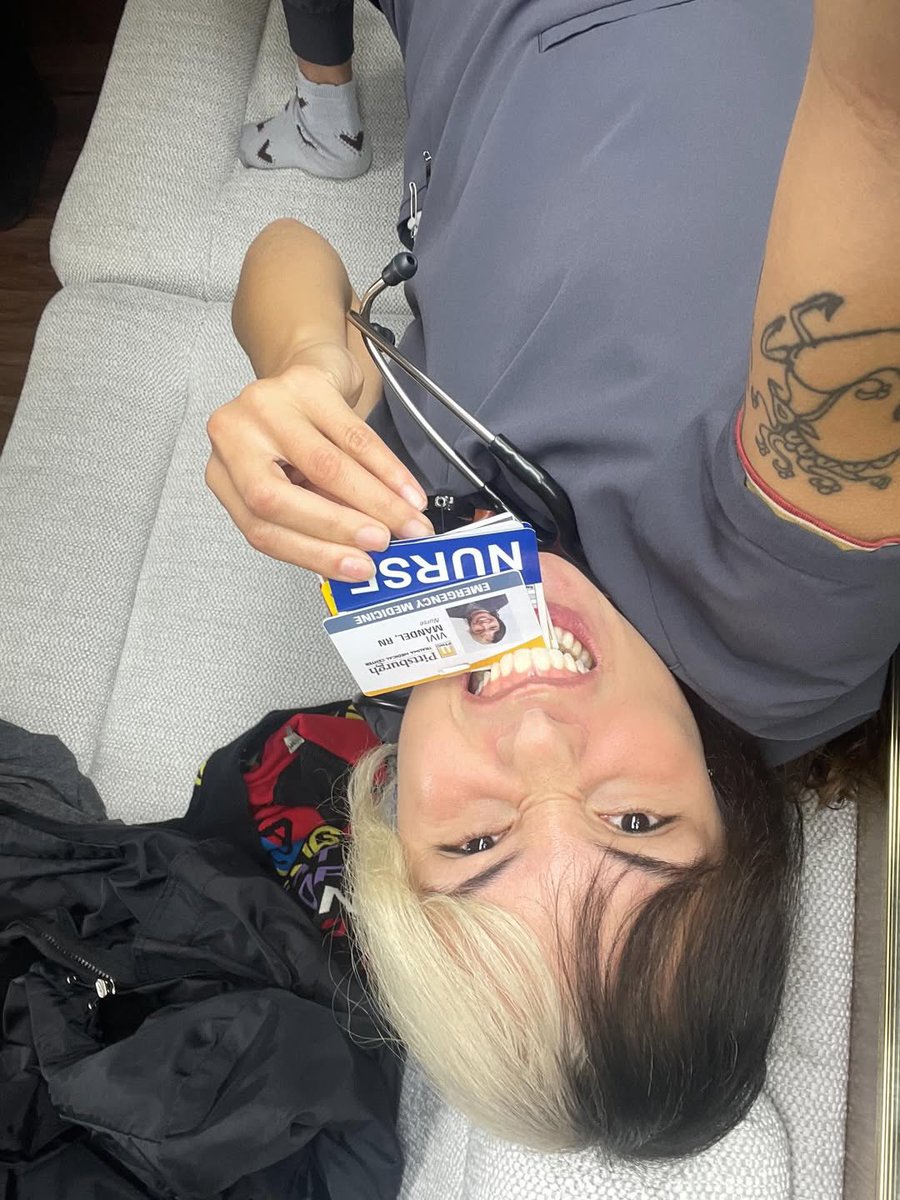 thesunbutch's tweet image. so apparently her name is nurse vivi mandel, she’s so cuteeee :,)