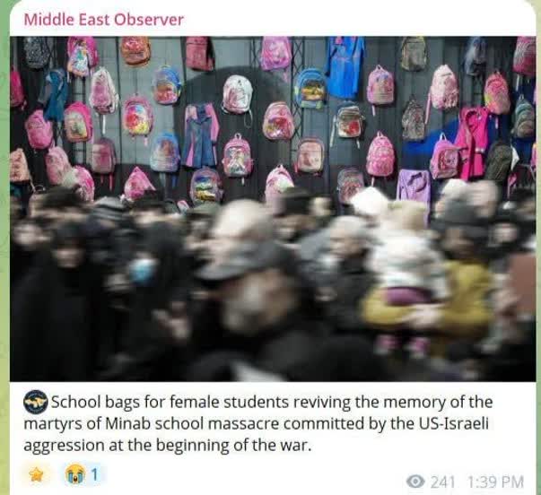 Zeinab_RHM's tweet photo. For innocent children in Minab school
For their mothers https://t.co/xUO7LuuX4m