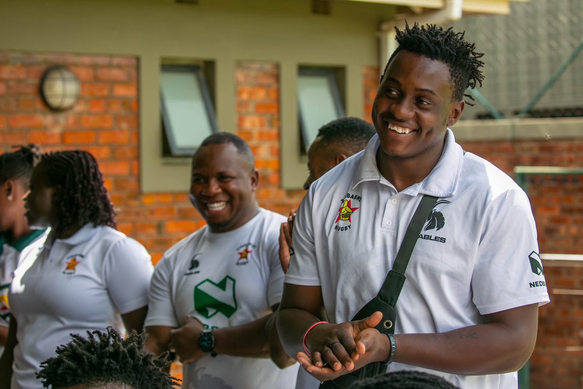 Image for the Tweet beginning: President of Rugby Africa, Herbert