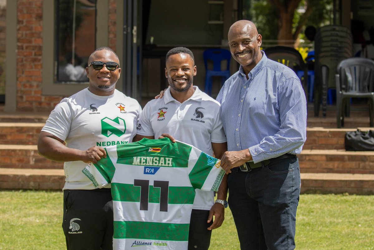 Image for the Tweet beginning: President of Rugby Africa, Herbert