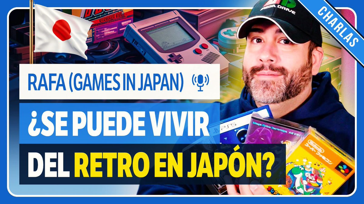 triple_indie's tweet photo. Para la CHARLA de esta semana contamos con Rafa de @gamesinjapan . Un Podcast muy muy interesante sobre la compra venta de material japonés, mejores zonas, mejores tiendas…No os la perdáis!!! ⬇️
https://t.co/1XIimqXJJs
#PodcastVideojuegos #JapaneseGames #RetroGameCollection https://t.co/weojx7cTBU