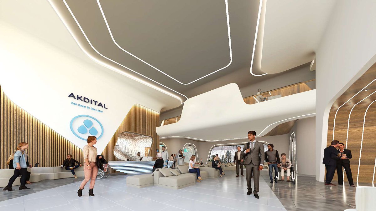 Moroccoprojects's tweet photo. 🟢Casablanca: Design of the Anfa Prime Hospital Clinic.
📸 Designed by : atp architectes
#Morocco #maroc #المغرب #مغرب_المشاريع #moroccoprojects https://t.co/T5XP4X6Gfz
