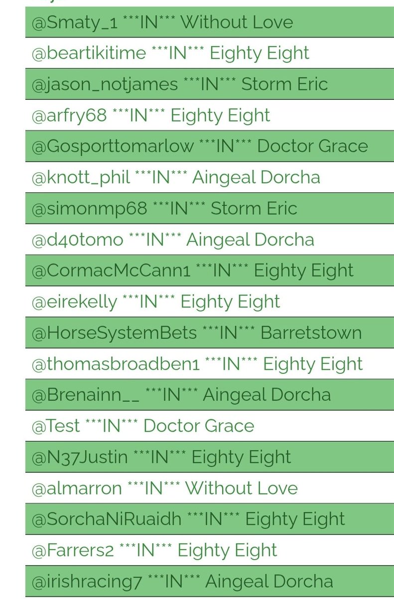 Irish Racing 7 tweet media