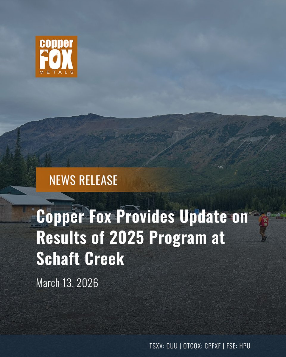 Copper Fox Metals Inc. tweet media