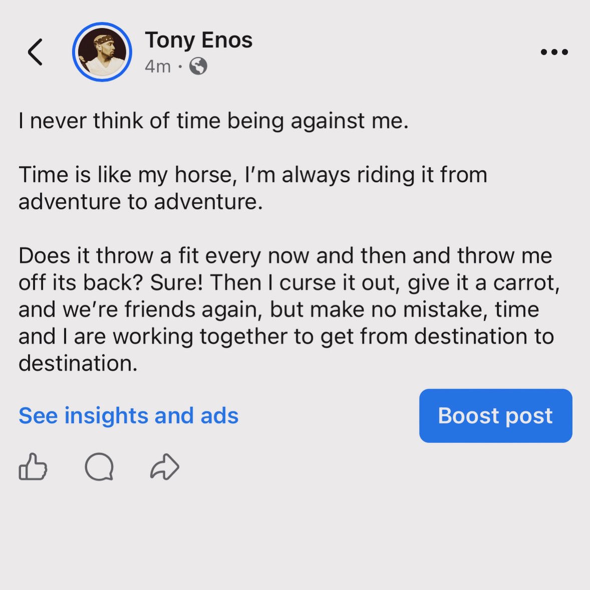 tony enos tweet media