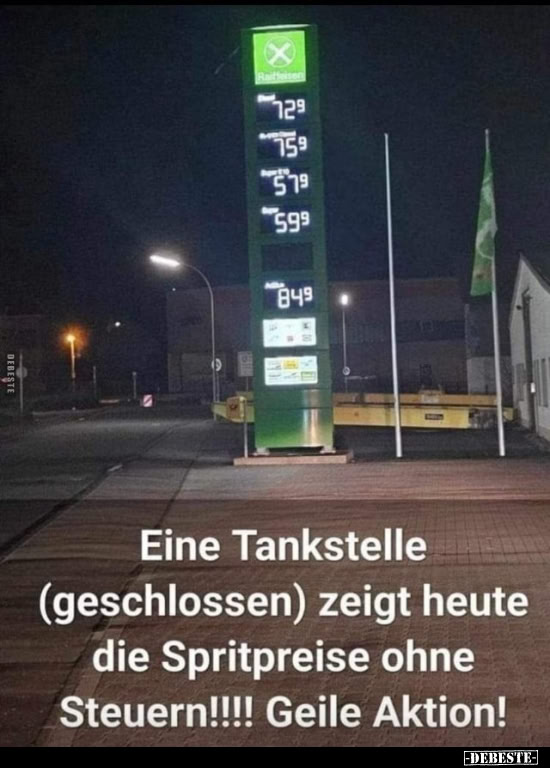xProjectGermany's tweet photo. Geile Aktion🇩🇪📉
#steuern #co2Abgabe #Benzin https://t.co/GsCtj16ERR