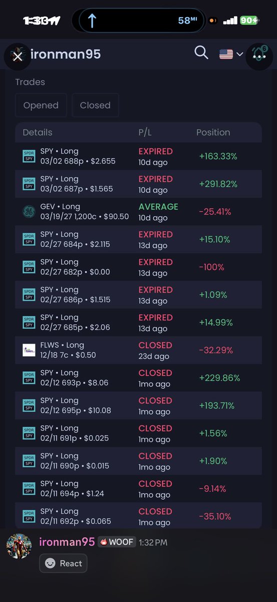 IronSpy95's tweet photo. Live trading NFA @woofstreets https://t.co/V6OMMz34Wj