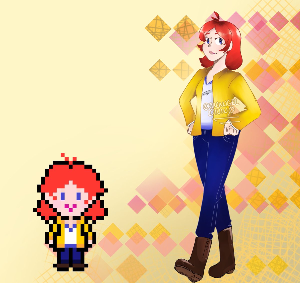ArcangelDivin0's tweet photo. El oc de un amigo sjsj
#EarthBoundOc #MOTHER2 #ocart #Oc #Myart #Lu #Enginer https://t.co/vMXgzkOkud