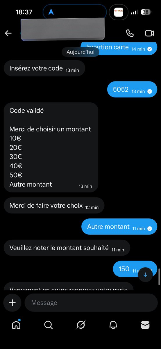 patronne77's tweet photo. Voilà ce que j’attend de vous bande de losers ! 

Session ATM avec le plus fidèle de mes soumis. 🏧🏧

650€ en moins de 30 minutes. 🥵🥵😈

Qui pour faire mieux ? https://t.co/O9hDO8Xucd