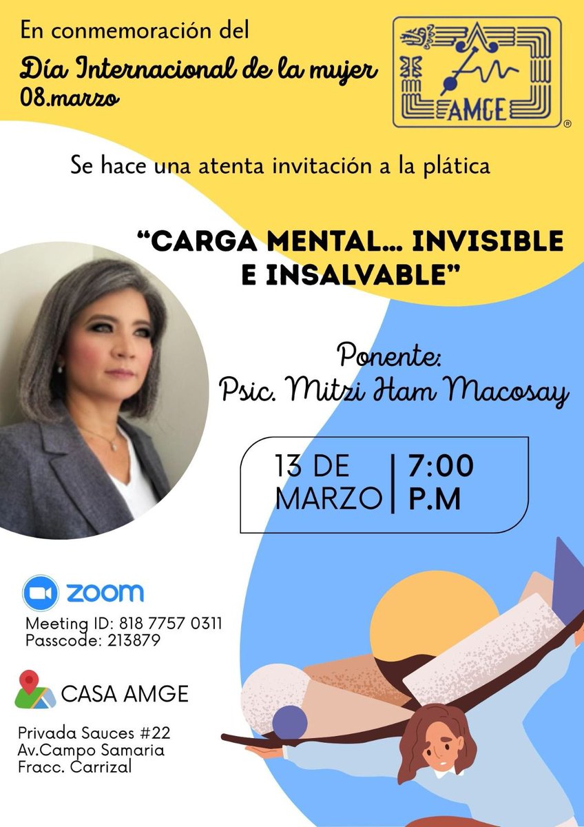 mitzihampsi's tweet photo. Feliz y agradecida por la invitación de la 
Delegación #Villahermosa Asociación Mexicana de #Geofísicos de Exploración #AMGE    porque el día de la #Mujer es todo el mes de #Marzo!!! @_AMGE_Vhsa @amge_oficial 

#CargaMental
#SaludMental https://t.co/6IqvOikNUZ