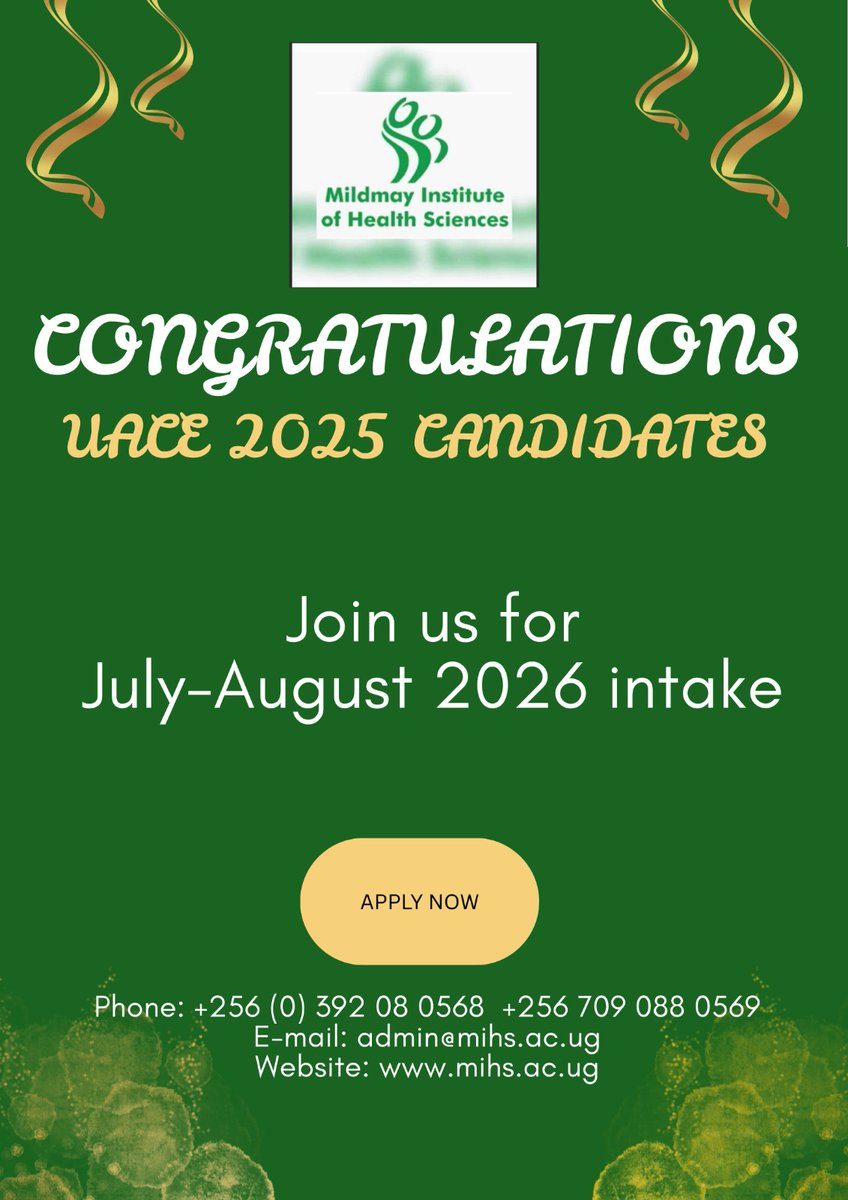 Mildmay Institute of Health Sciences (MIHS) tweet media