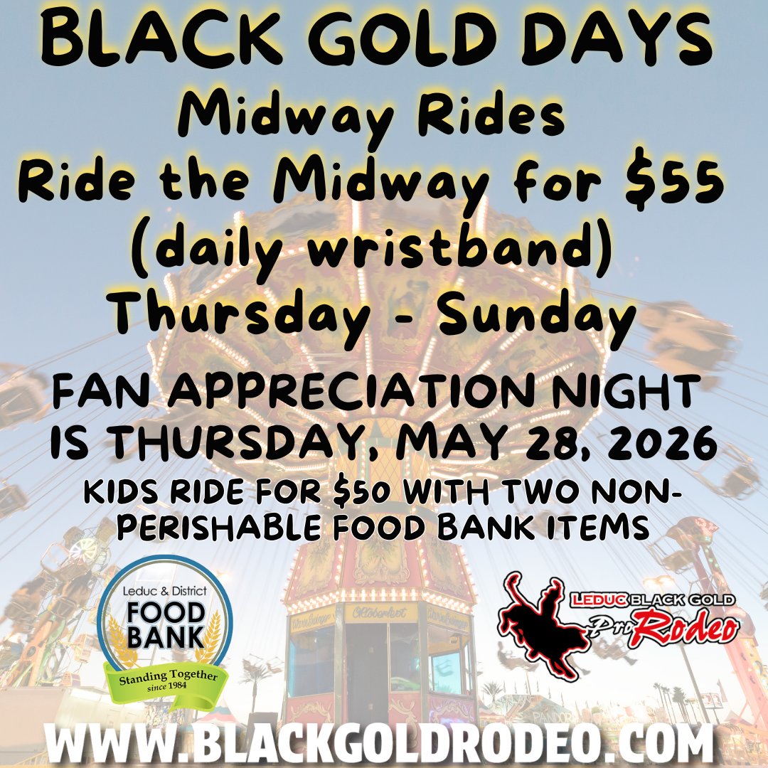 Leduc Black Gold Rodeo tweet media